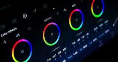 Controles para Correção de Cor