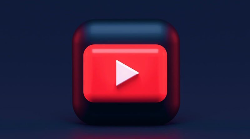 Logo 3D do YouTube