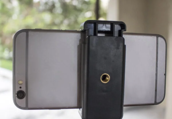 Suporte para vídeo com celular