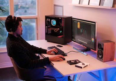 ilha de edição de vídeos