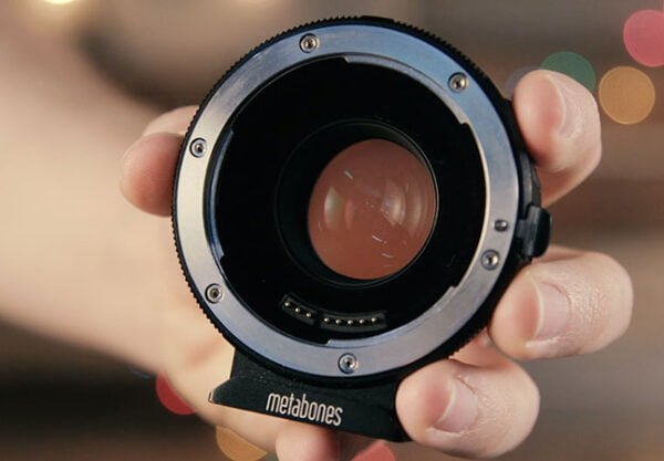 Adaptador de lentes para câmera