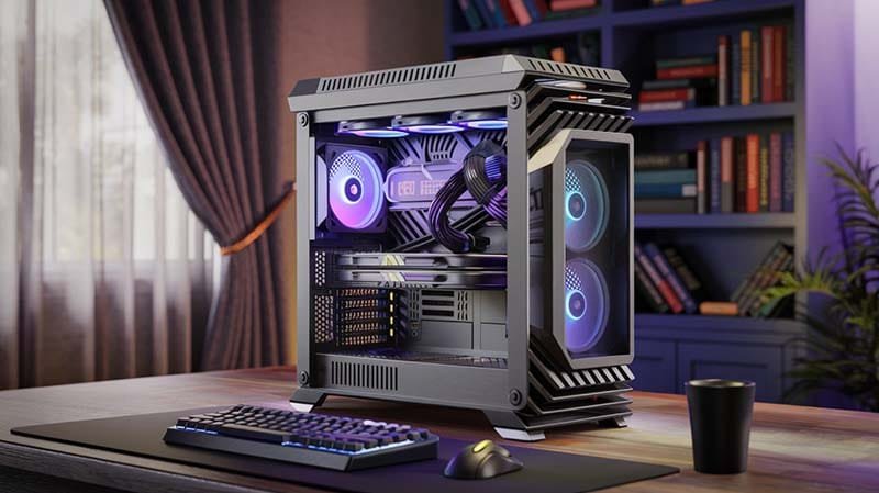 Desktop para edição de vídeo