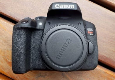 Corpo DSLR de câmera para gravar vídeos