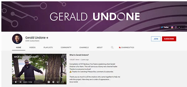 Gerald Undone