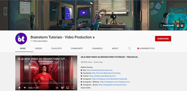 Canal Brainstorm Tutorials