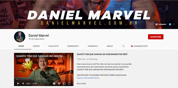 Canal Daniel Marvel
