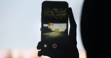 Gravando video curto com celular reduz