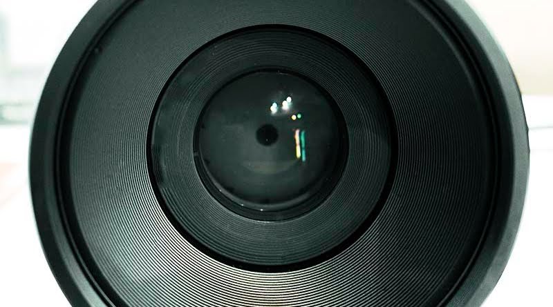 Lente de câmera