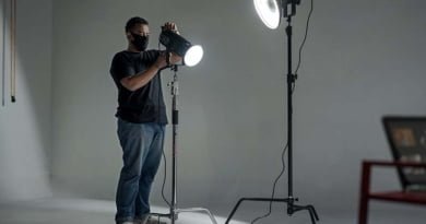 Iluminação para vídeo caseiro