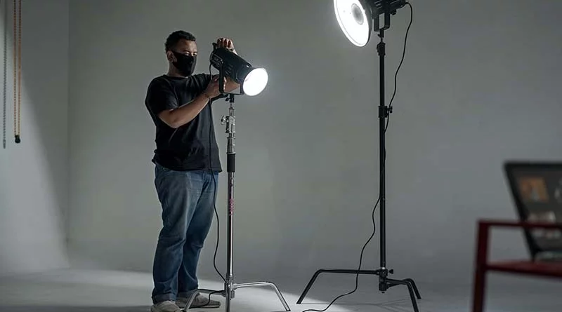 Iluminação para vídeo caseiro