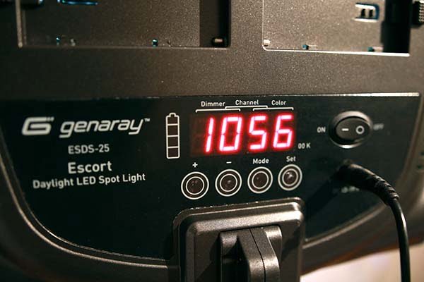 Luz de LED com dimmer