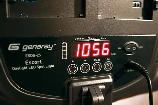 Luz de LED com dimmer