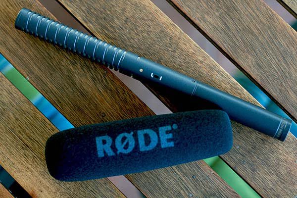 Microfone shotgun para gravar vídeo Rode NTG-2