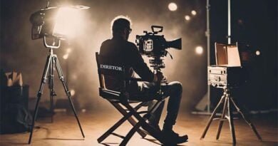 Diretor Audiovisual no Set