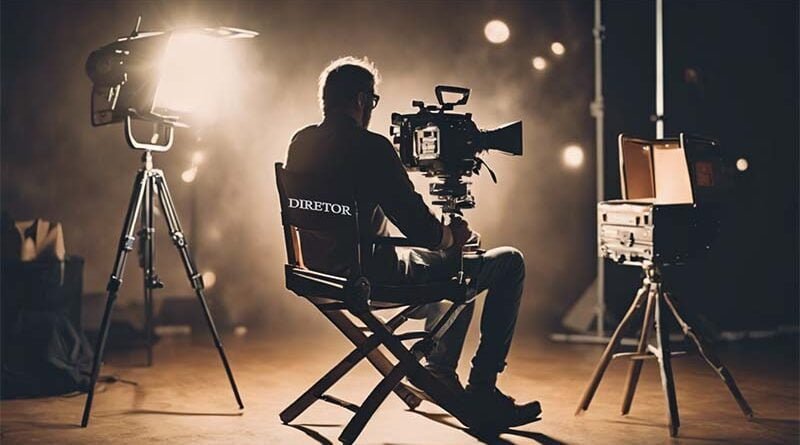 Diretor Audiovisual no Set