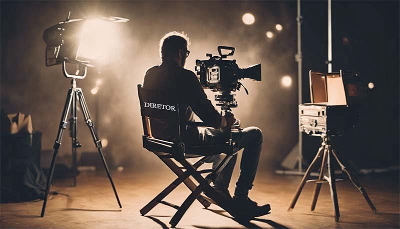 Diretor Audiovisual no Set
