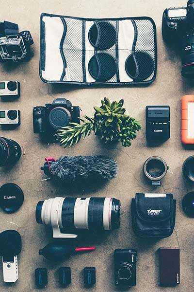 Acessórios para vídeo