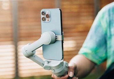 Gimbal para gravar vídeos no celular