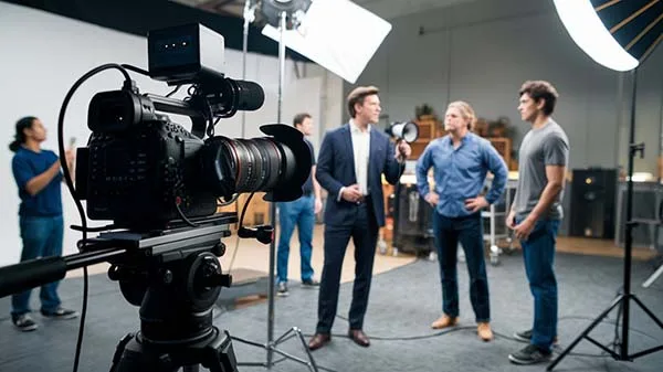 Estúdio de gravação de vídeo