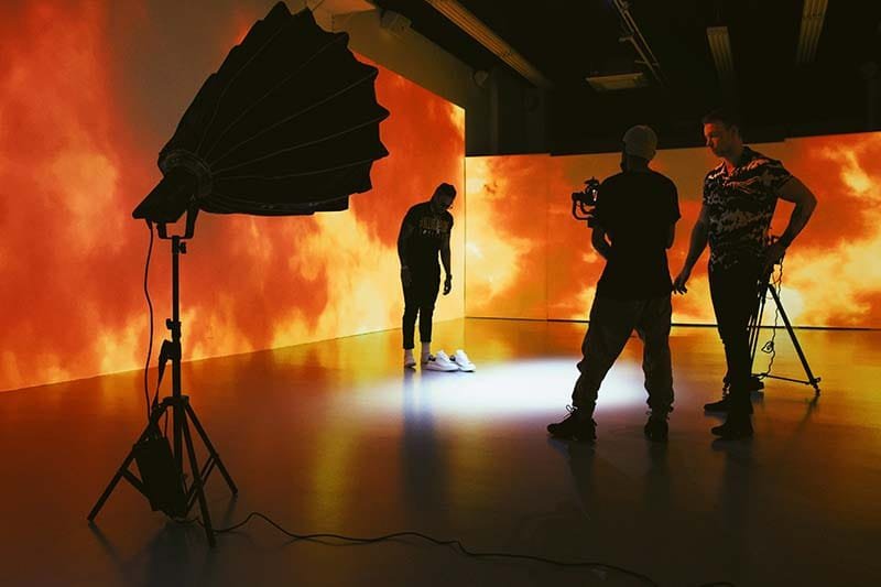Estudio de produção de vídeo