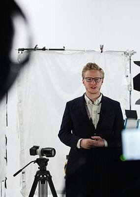 Cenário de gravação