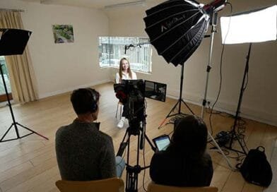 Estúdio de produtora de vídeo para empresas