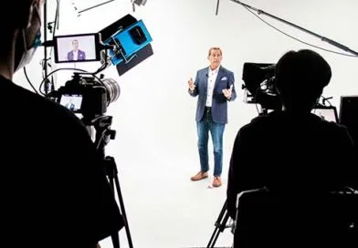 Set de gravação de vídeos