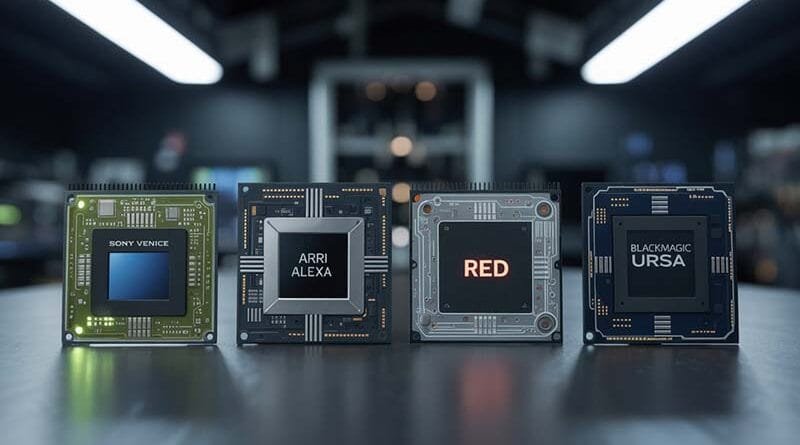 sensor de câmera cinematica