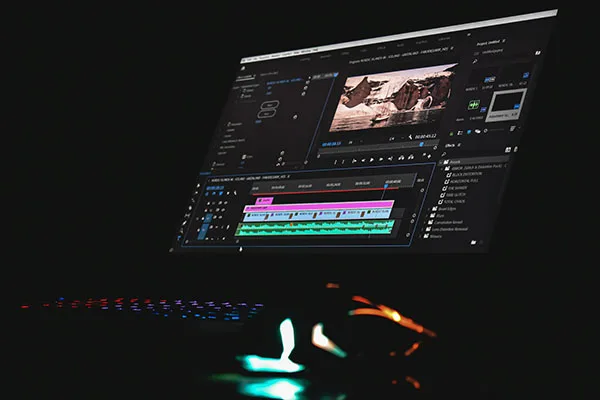 Principais etapas da edição de vídeo
