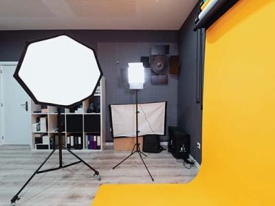 Iluminacao softbox e painel de LED Iluminacao softbox e painel de LED