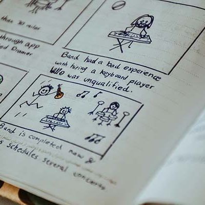 Storyboard de roteiros para vídeos curtos Storyboard de roteiros para vídeos curtos